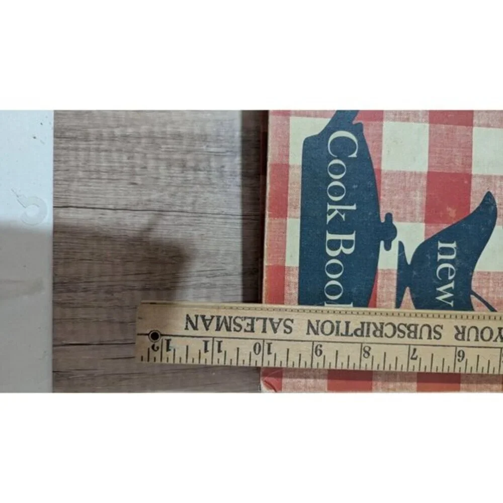 Better Homes And Gardens New Cook Book 1953 Red Plaid Hardcover Retro Kitchen Co